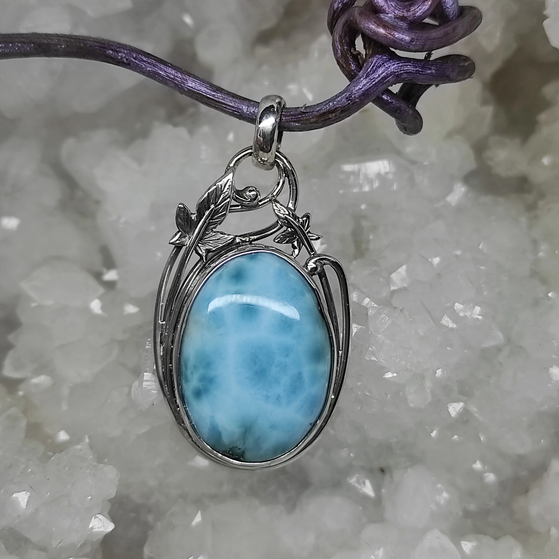 Pendentif larimar
