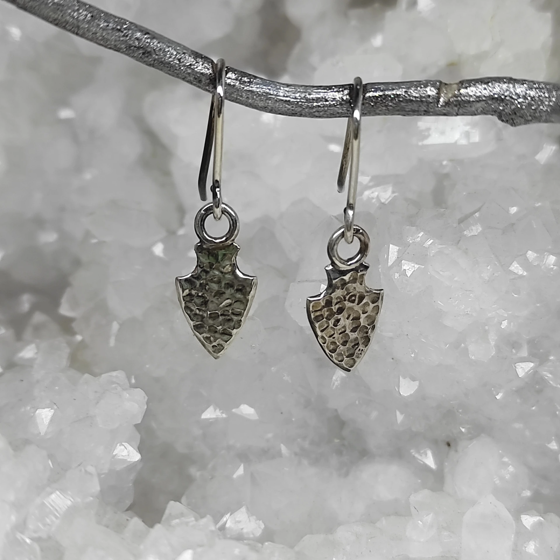 Boucles d' oreilles mini pointes de flèche